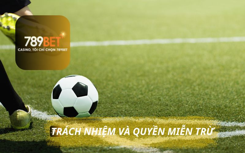 TRÁC NHIỆM VÀ QUYỀN MIỄN TRỪ TRÁCH NHIỆM TẠI 789BET