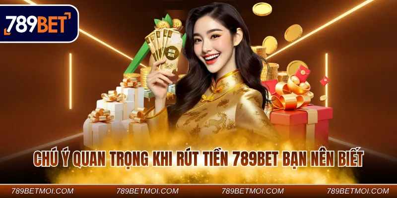 Chú ý quan trọng khi rút tiền 789Bet bạn nên biết