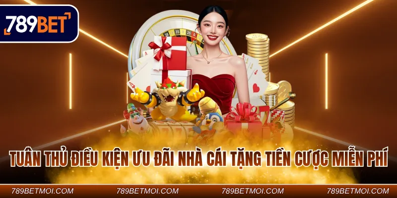Tuân thủ điều kiện ưu đãi nhà cái tặng tiền cược miễn phí